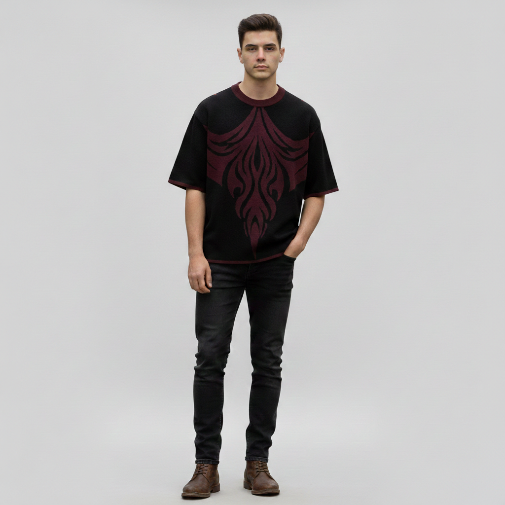 Wistario Silk-Knit Essential Tee