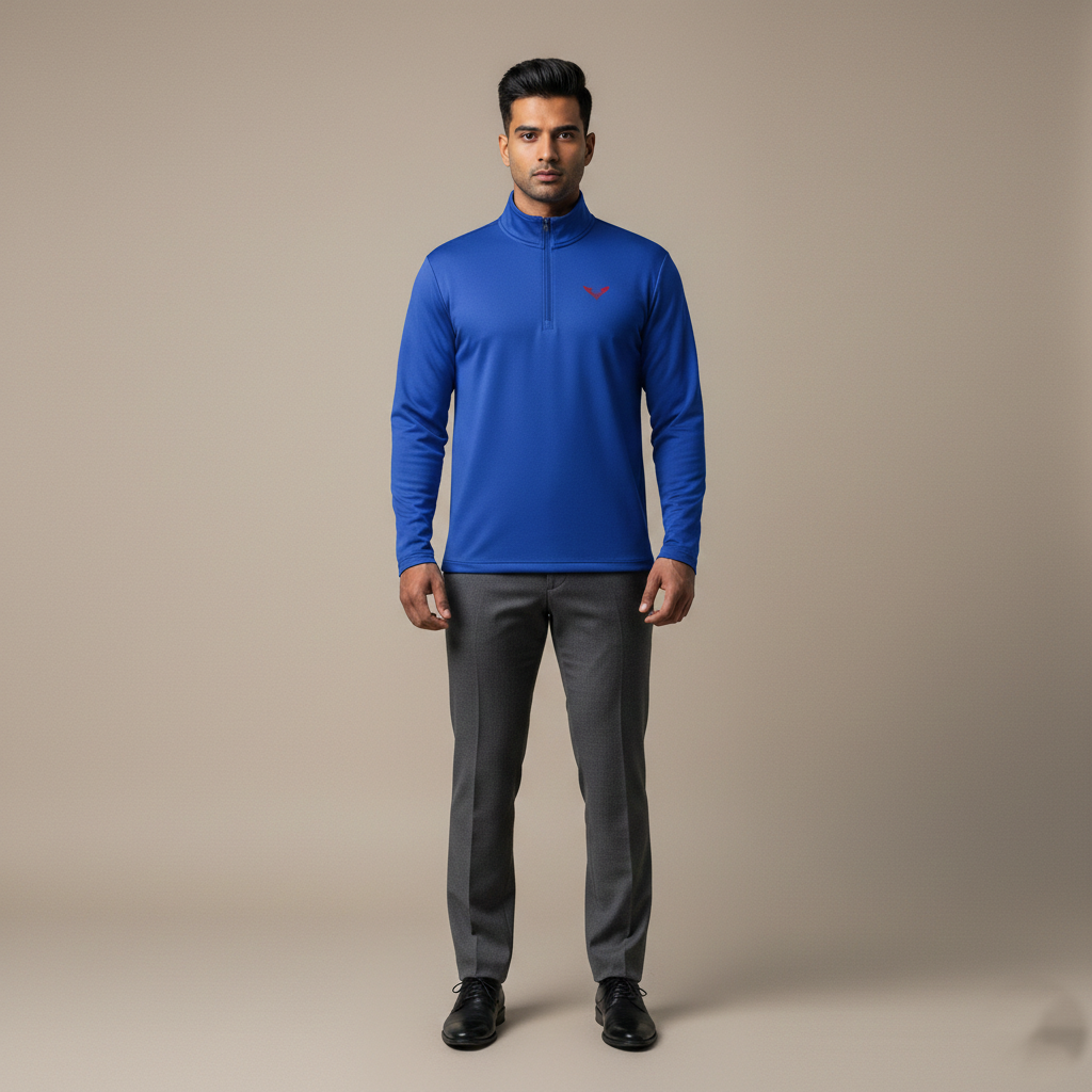 Wistario Luxury Quarter-Zip Pullover