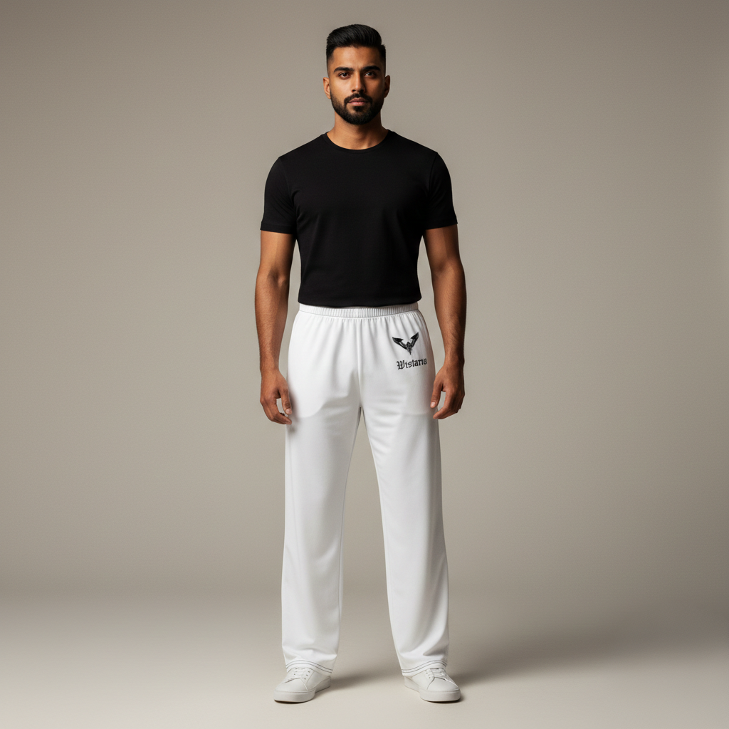 Wistario Architectural Wide-Leg Trousers