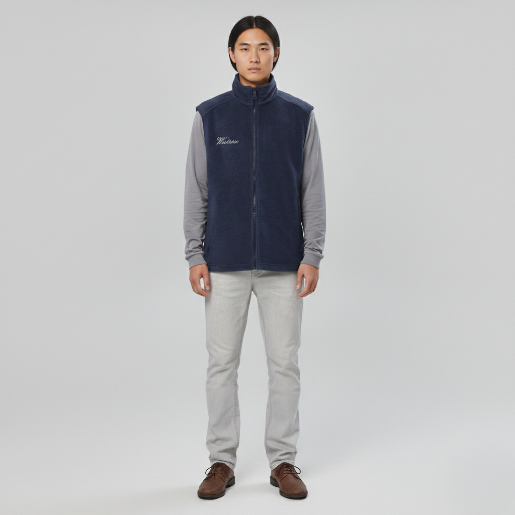 Elegant Wistario × Columbia Alpine Fleece Vest